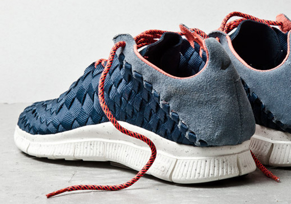 Nike Free Inneva Woven Navy Red 4