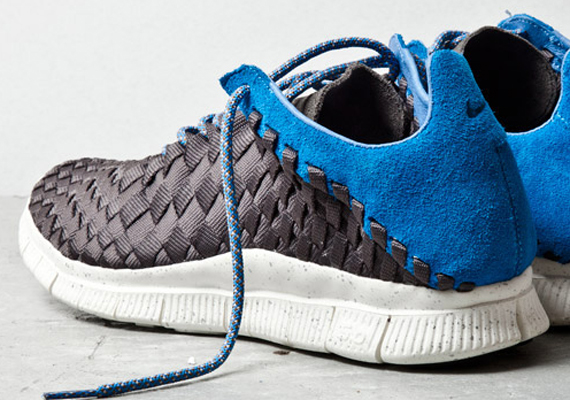Nike Free Inneva Woven Newsprint Blue