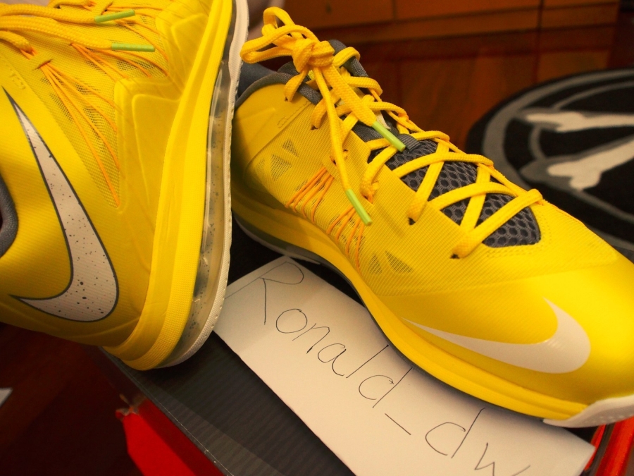 Nike Lebron X Low Sonic Yellow Release Date 05