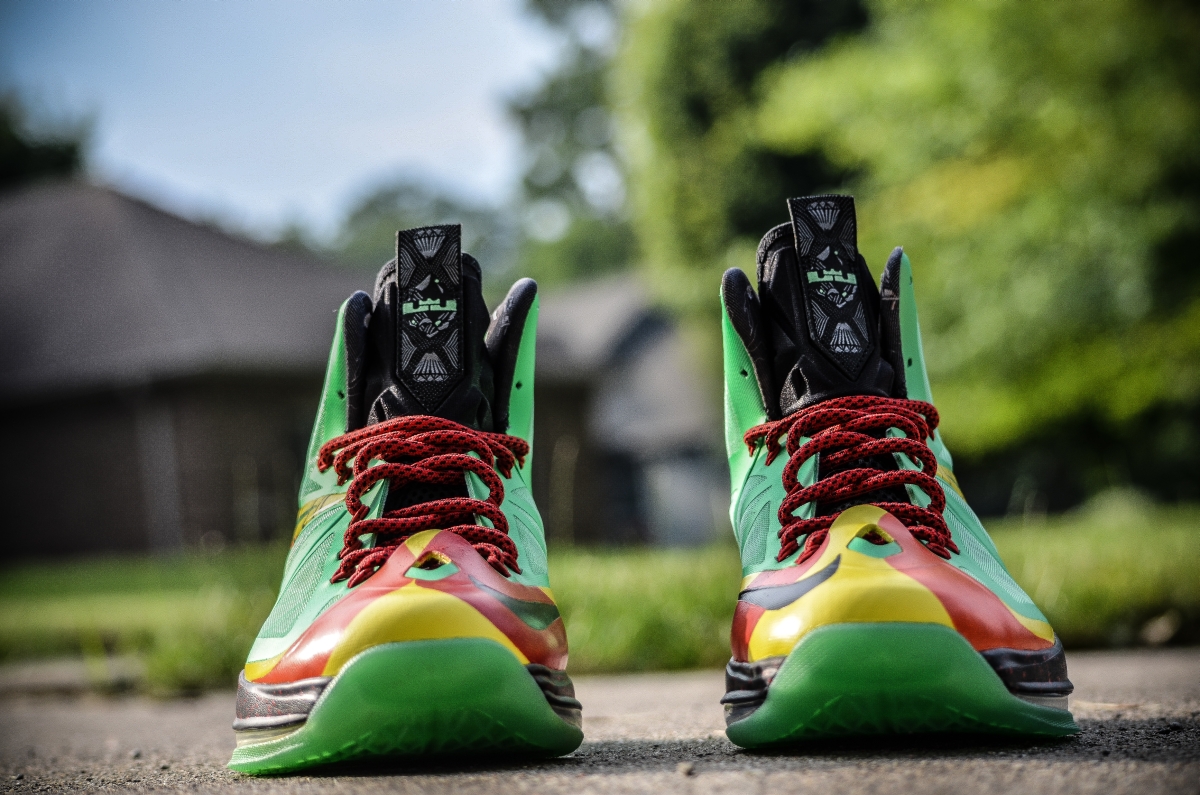 Nike Lebron X Weatherman Customs By Dmc Kicks 02