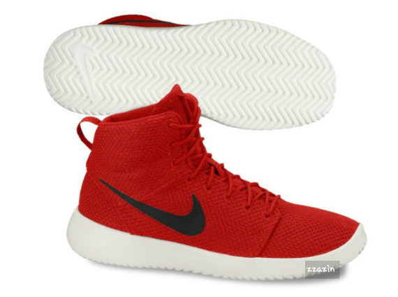 Nike Roshe Run High Sport Red