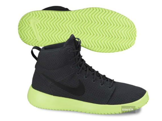 Nike Roshe Run High Tarp Volt