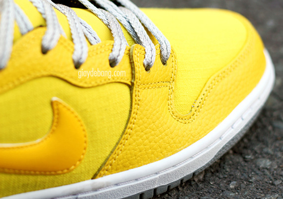 Nike SB Dunk High "Yellow Rip-stop"