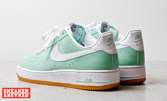 Nke Air Force 1 Low Arctic Green White Gum 4