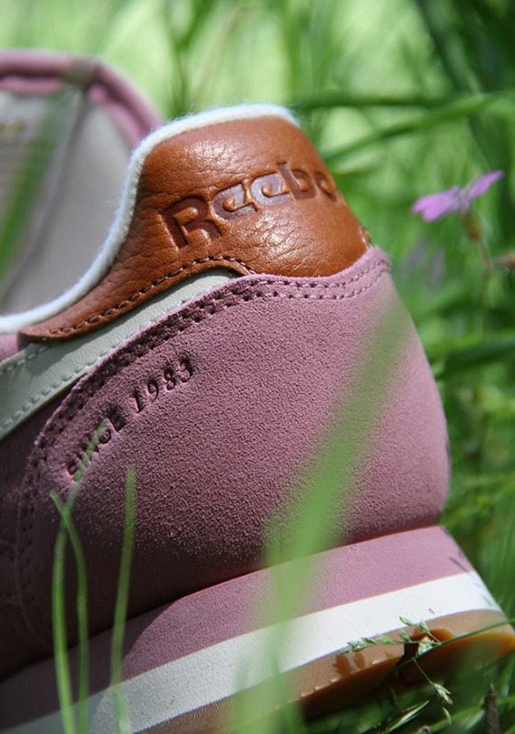 Reebok Classic Leather Suede Wine 5