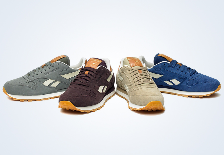 Reebok Classic Leather "Suede Pack" - July 2013