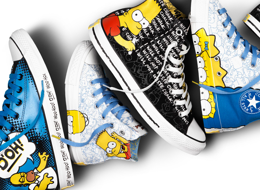 Simpsons Converse Chuck Taylor Collection 1
