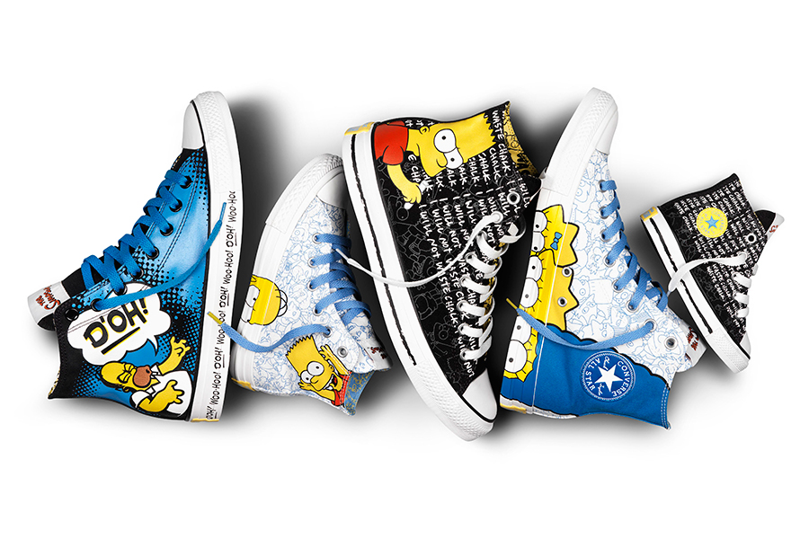 Simpsons Converse Chuck Taylor Collection