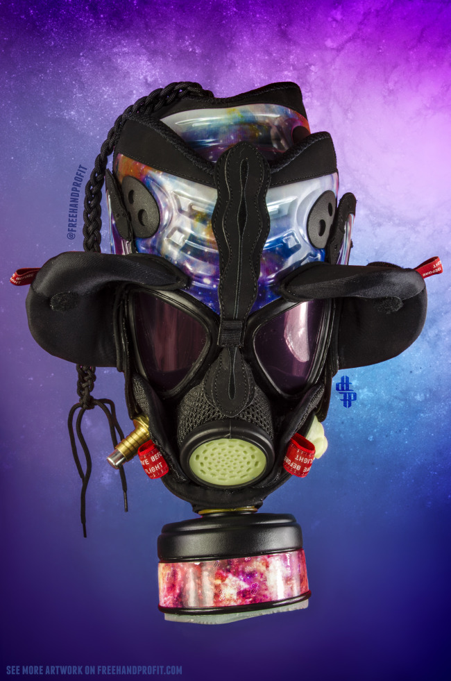 Vnike Zoom Rookie Galaxy Gas Mask 02