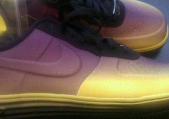 Nike Lunar Force 1 VT Mesh - Yellow - Grey