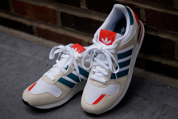 Adias Originals Zx 700 White Teal Orange 8