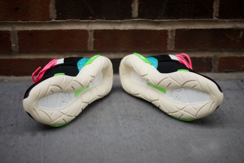 Adidas Y3 Qasa Black Neon 2