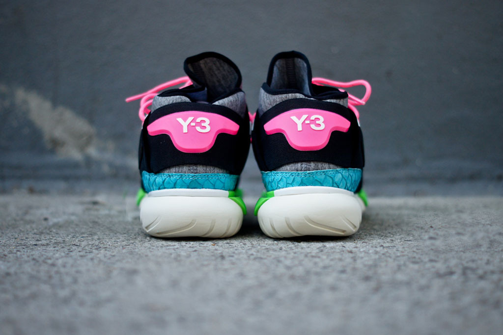 Adidas Y3 Qasa Black Neon 7