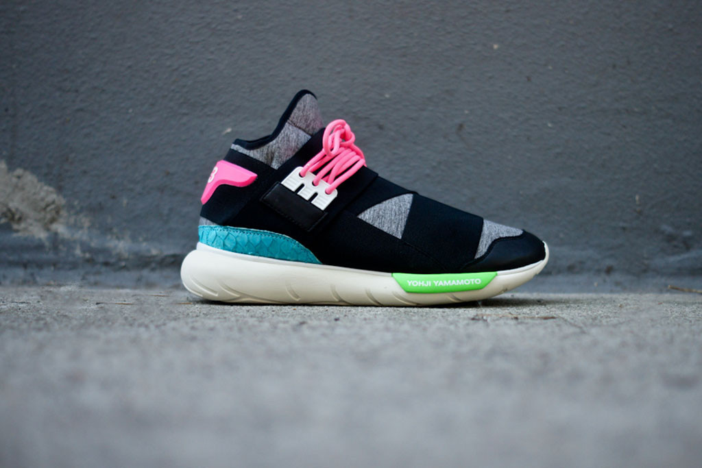 Adidas Y3 Qasa Black Neon 8