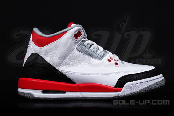 Air Jordan Iii Fire Red Gs 2