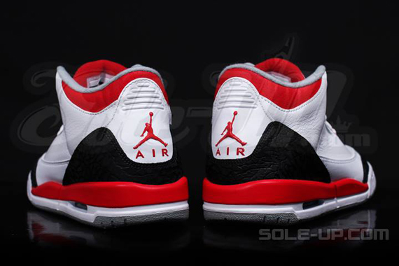 Air Jordan Iii Fire Red Gs 5