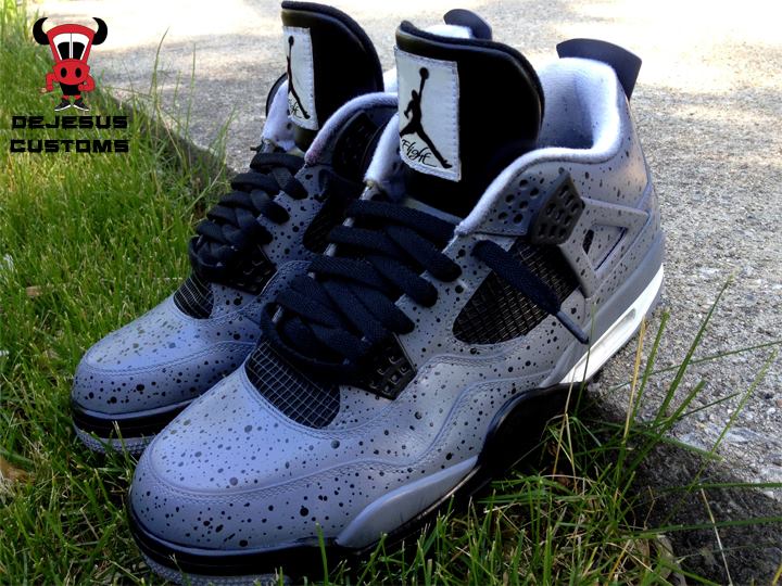 Air Jordan Iv All Over Cement 04