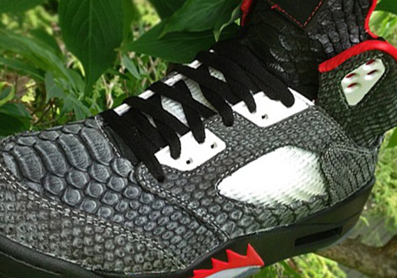 Air Jordan V "Python" by JBF Customs
