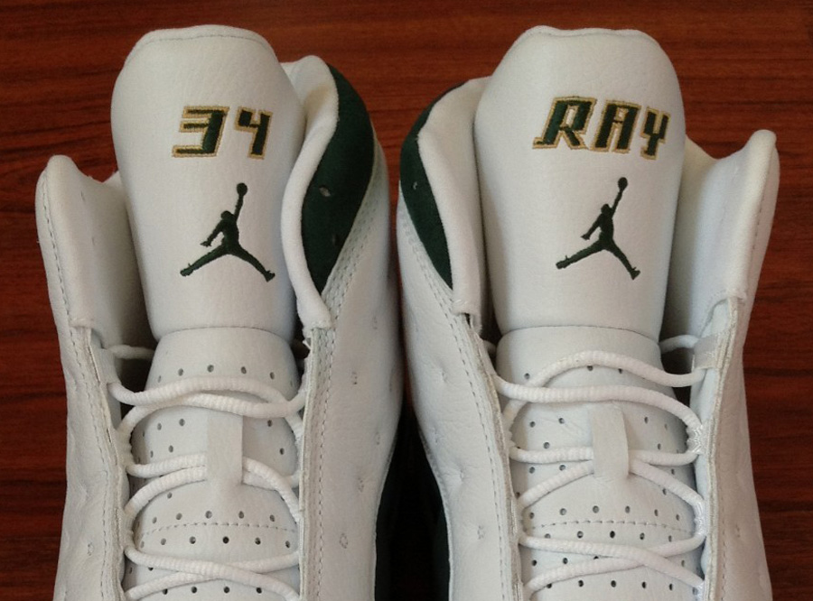 Air Jordan Xiii Ray Allen Sonics Pe