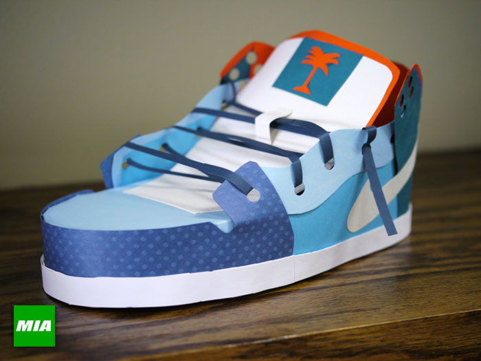 Mia Skate Shop Nike Sb Dunk Low Paper Model 09
