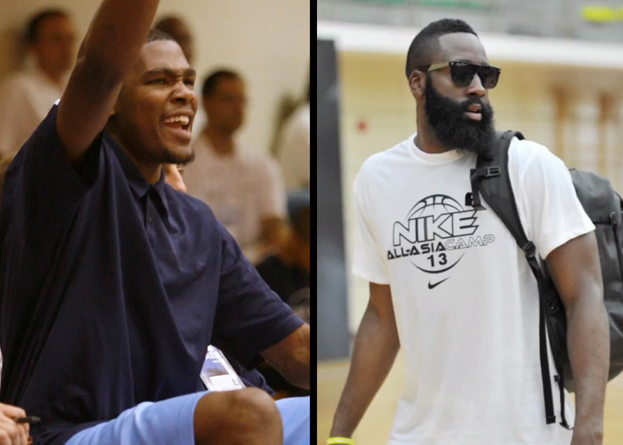 Nike Basketball Summer Is Serious Durant Harden