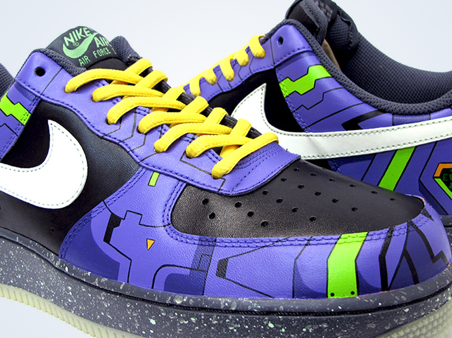 Nike Air Force 1 "Evangelion" Customs by Sekure D