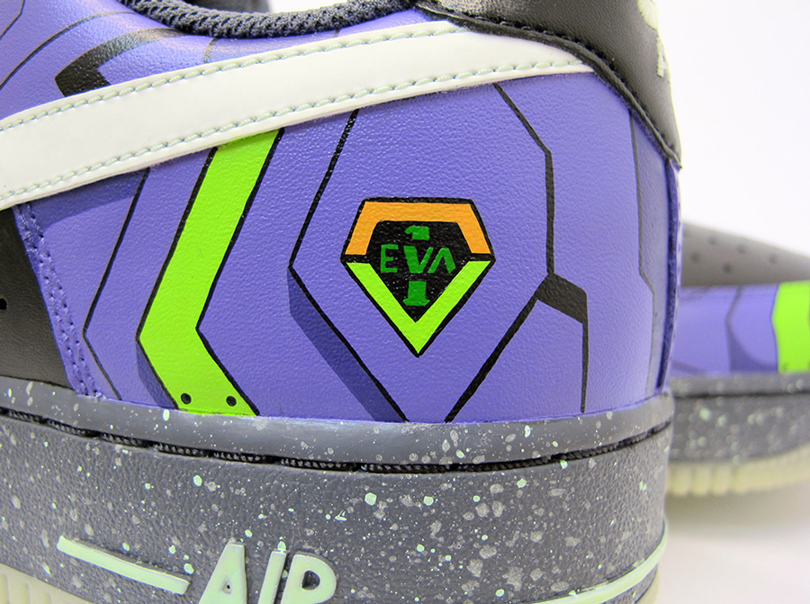 Nike Evangelion Air Force 1 Sekure D Customs 1