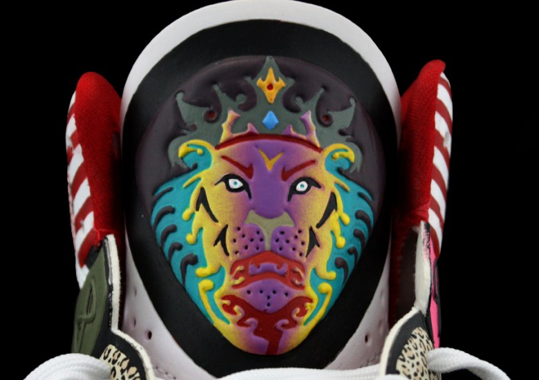 Nike LeBron 8 P.S. “Rammellzee” by Revive Customs