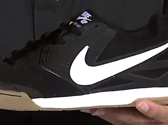 Nike Sb Lunar Gato Black Gum 1