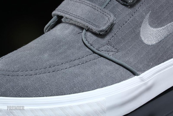 Nike Sb Stefan Janoski Velcro Rip Stop Cool Grey 5