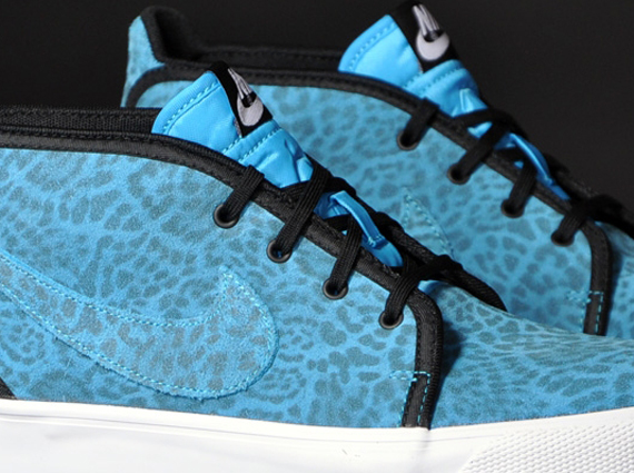 Nike Toki Premium Fb Blue Leopard 1
