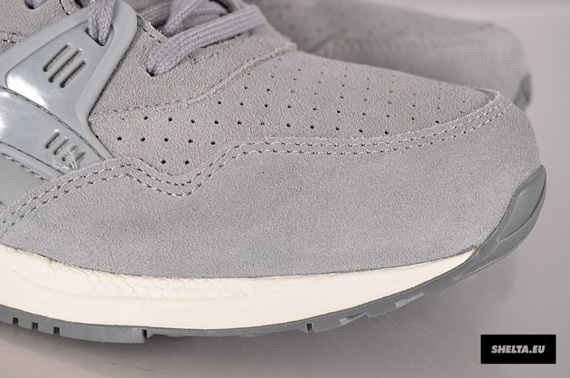 Reebok Dual Pump Runner Flat Grey Bandana Blue 4