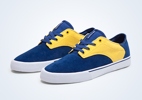 Supra Pistol - Estate Blue - Yellow - White