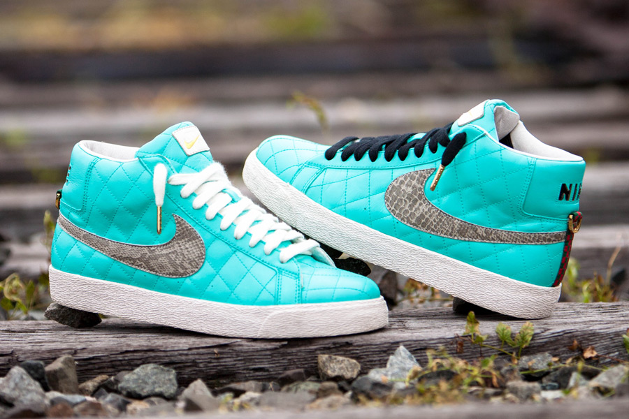 Supreme Nike Sb Blazer Tiffany Customs 4