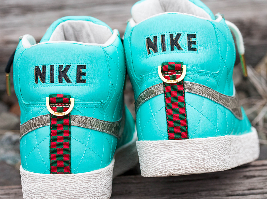 Supreme x Nike SB Blazer "Tiffany" Customs by Jwizvr6