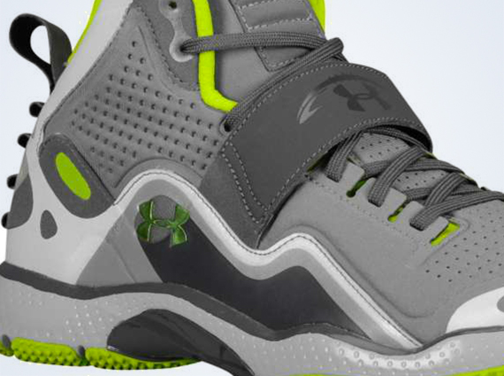 Under Armour Micro G Gridiron - Charcoal - Hyper Green