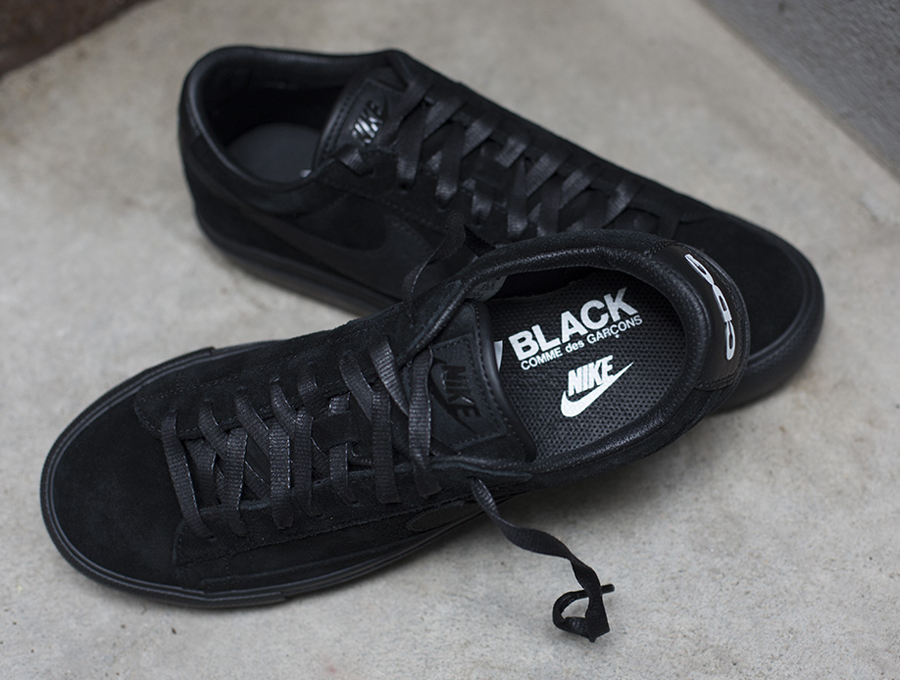 BLACK CDG x Nike Blazer Low