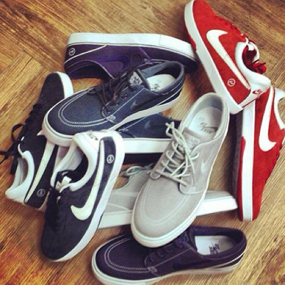 Fragment Nike Sb Janoski