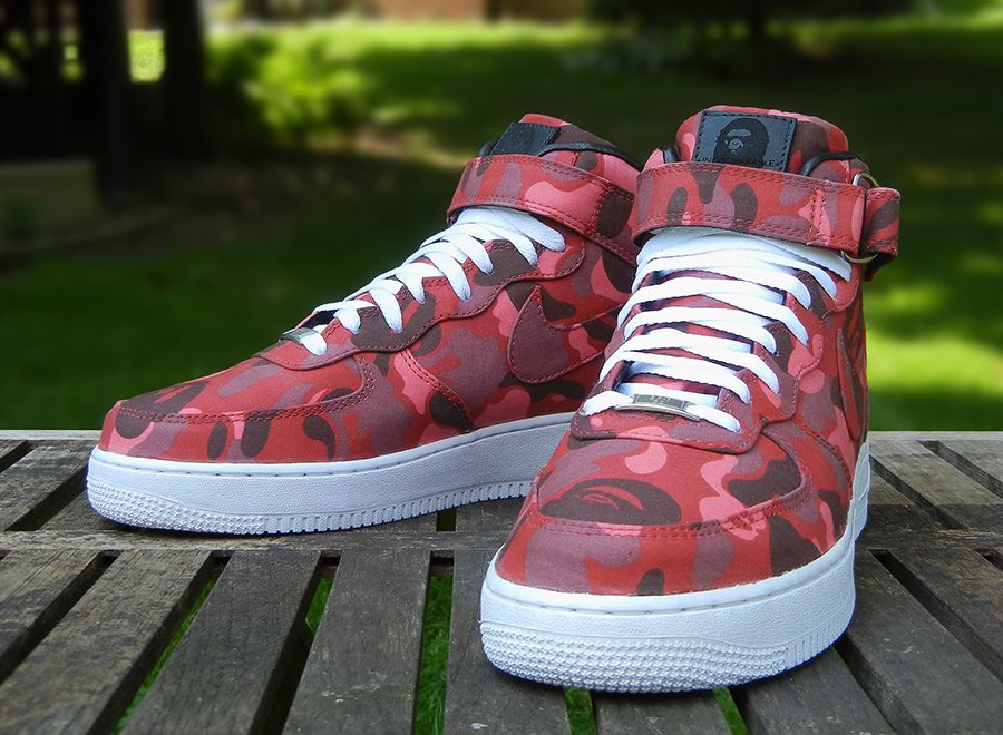 Nike Air Force 1 Mid Bape Jbf Customs 7