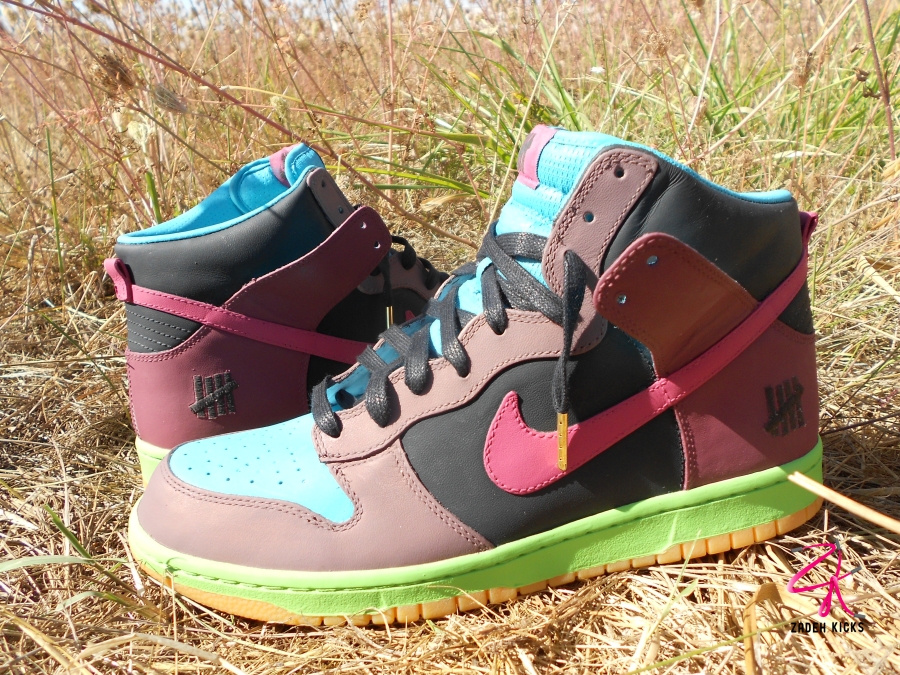 Nike Dunk High Undefeated Customs 01