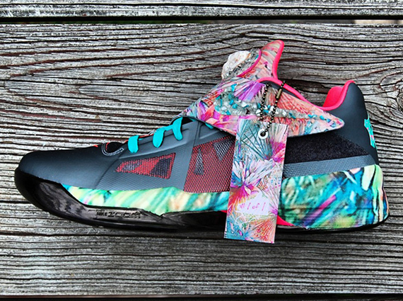 Nike Zoom KD IV “305” Customs by Gourmet Kickz