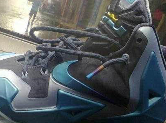 Nike LeBron 11 - Grey - Blue
