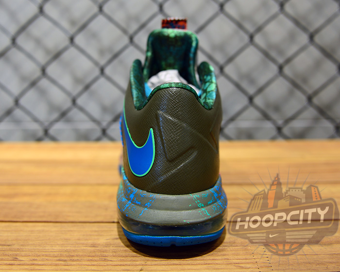 Nike Lebron X Low Tarp Green Neo Turquoise Poison Green 04