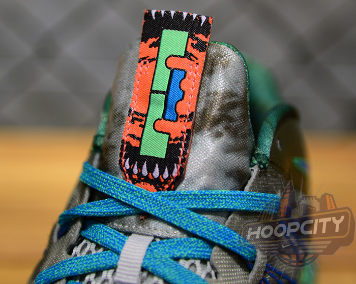 Nike Lebron X Low Tarp Green Neo Turquoise Poison Green 06