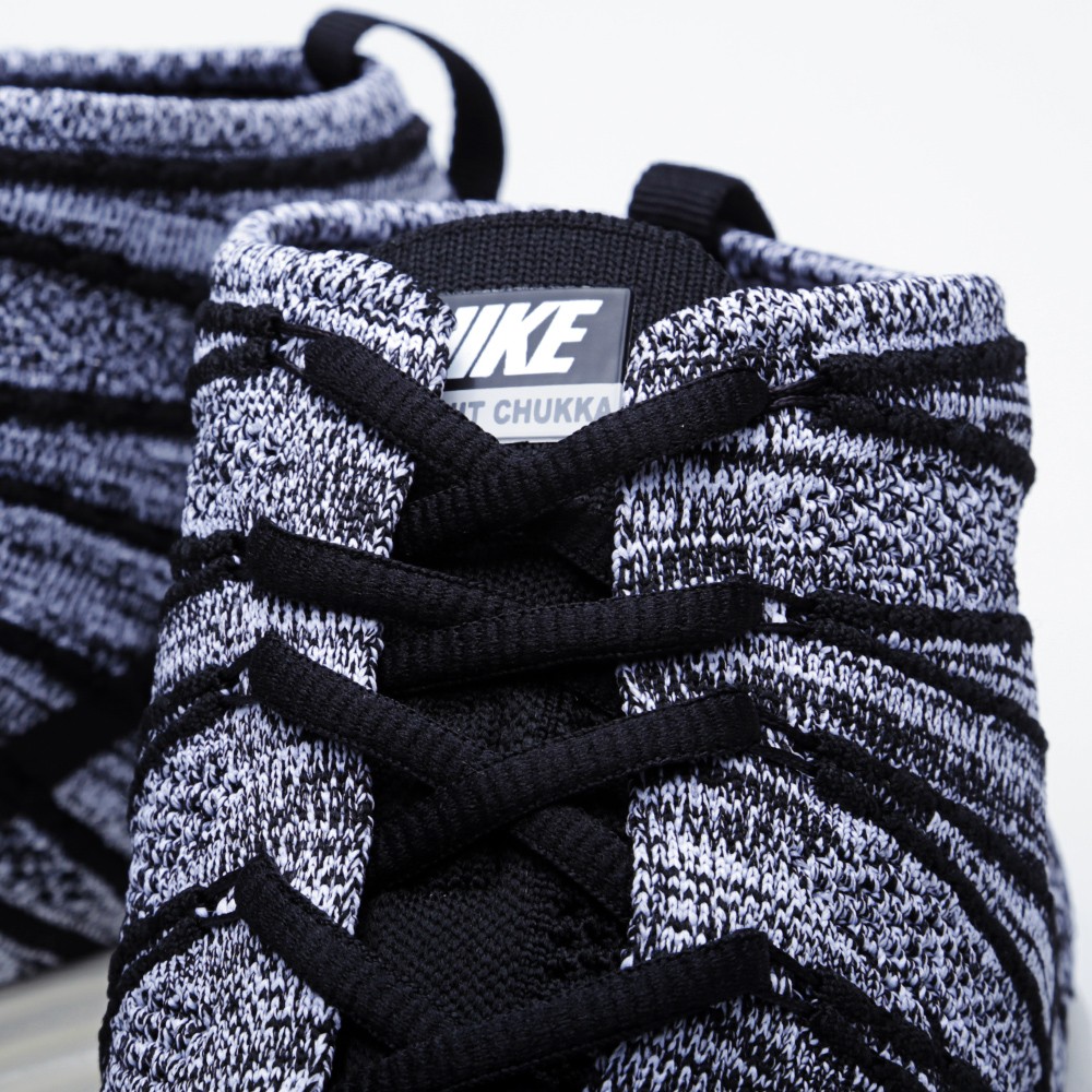 Nike Lunar Flyknit Chukka Black White Sail 03