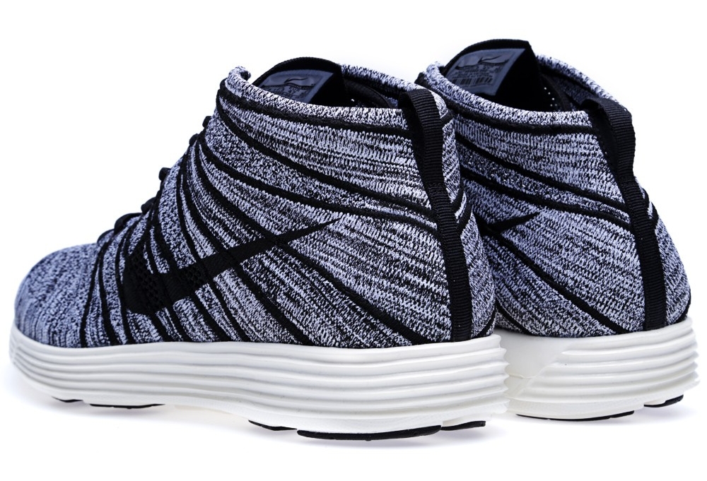 Nike Lunar Flyknit Chukka Black White Sail 04
