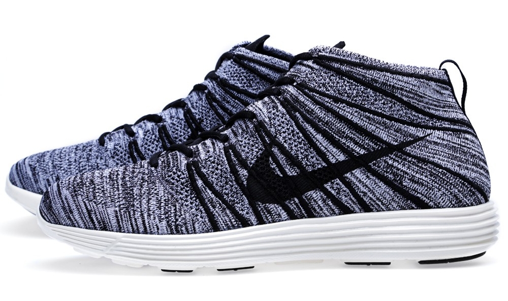 Nike Lunar Flyknit Chukka Black White Sail 05