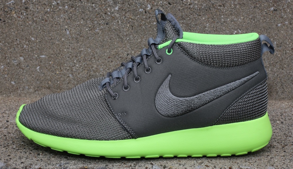 Nike Roshe Run Mid Mercury Grey Flash Lime 03