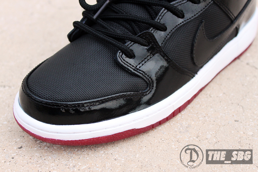 Nike Sb Dunk Low Bred By Dank Customs 01
