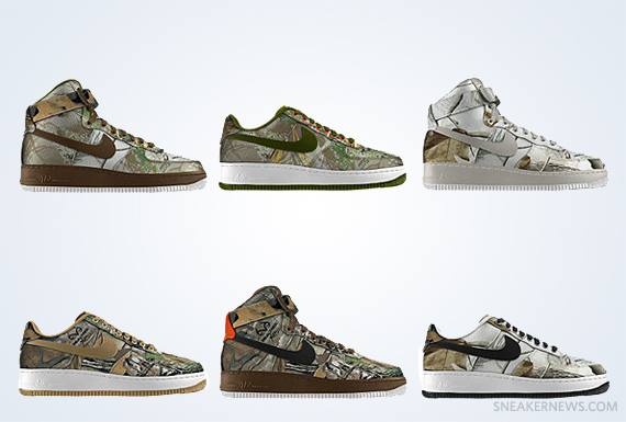 Nikeid Realtree Air Force 1